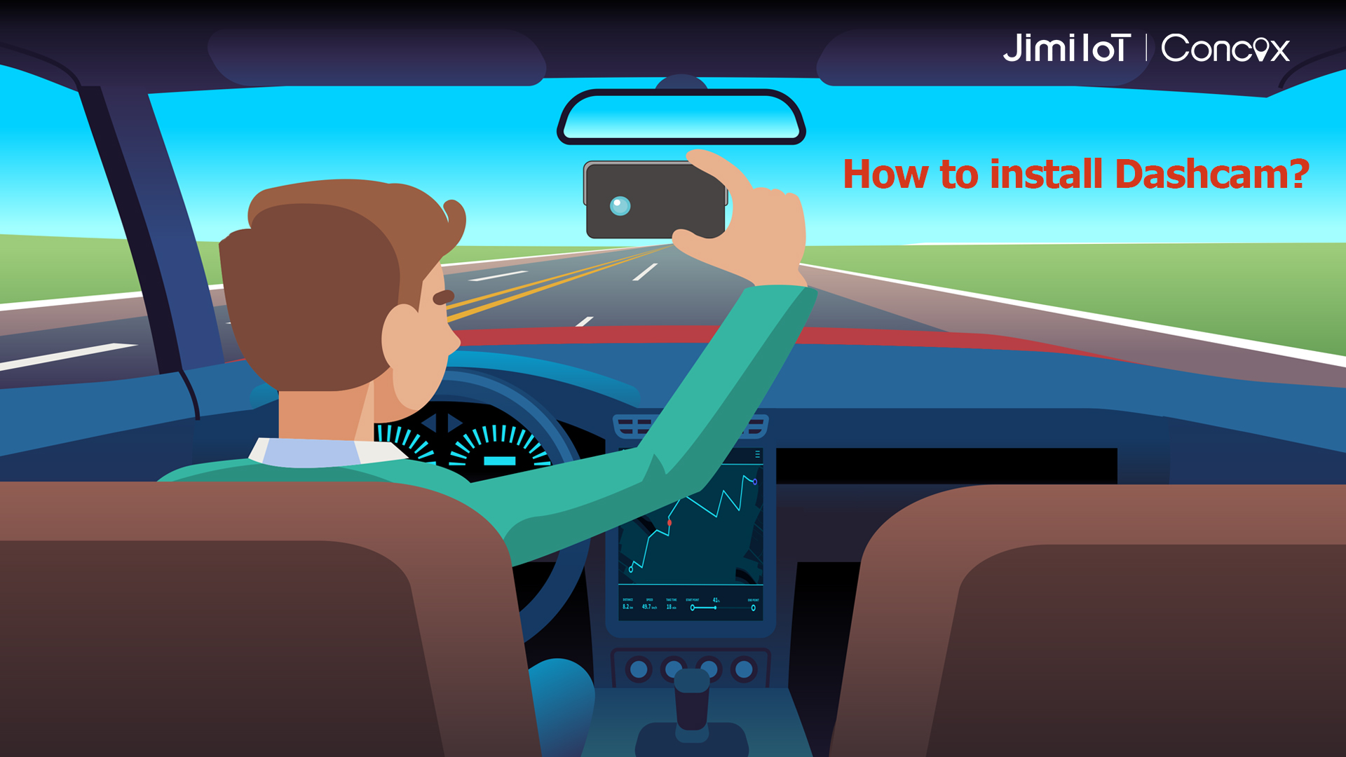 How To Install The Dashcam? Jimi IoT